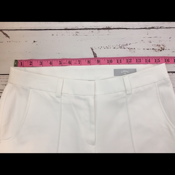 Callaway NWOT Golf Capri White Size 6 - Picture 3 of 8